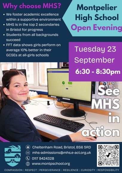 MHS Open Events Flyer 2025
